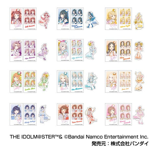 『学園アイドルマスター』メモリーカットステッカー IDphoto 3枚入り【BOX】
